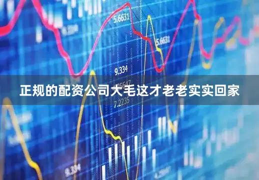 正规的配资公司大毛这才老老实实回家