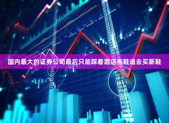 国内最大的证券公司最后只能踩着酒店拖鞋追去买新鞋